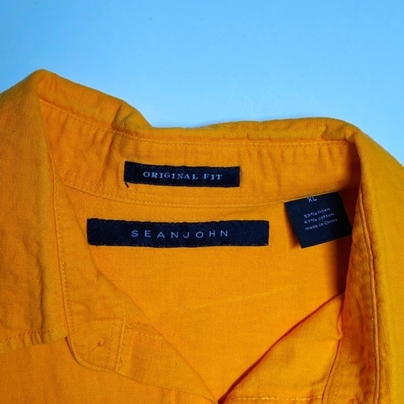 Sean John original Fit Button Down Short Sleeve shirt XL - Picture 5 of 8